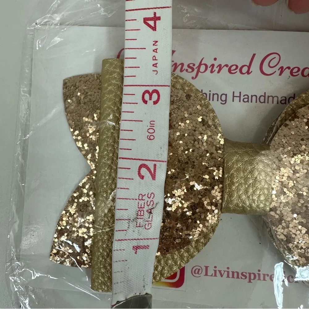 2 Inspired Creations hand made girls butterfly hair Bow Alligator clips … - Picture 9 of 11